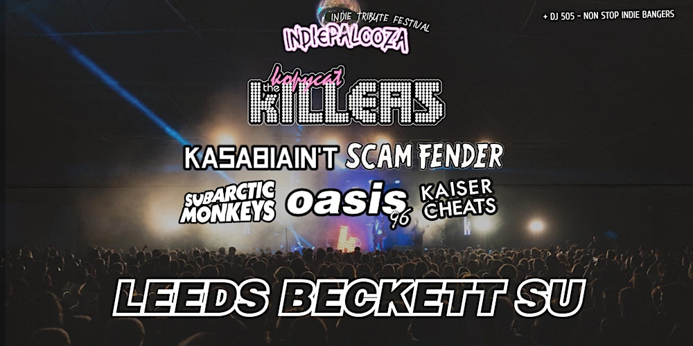The Killers Tribute Band - Leeds Beckett SU - 19th September 2026