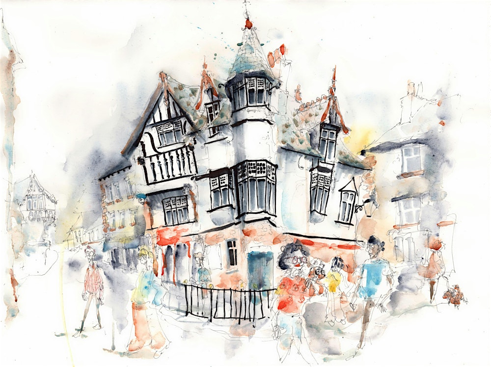 Bring your Town to Life: Urban Sketching with Tim Gomersall