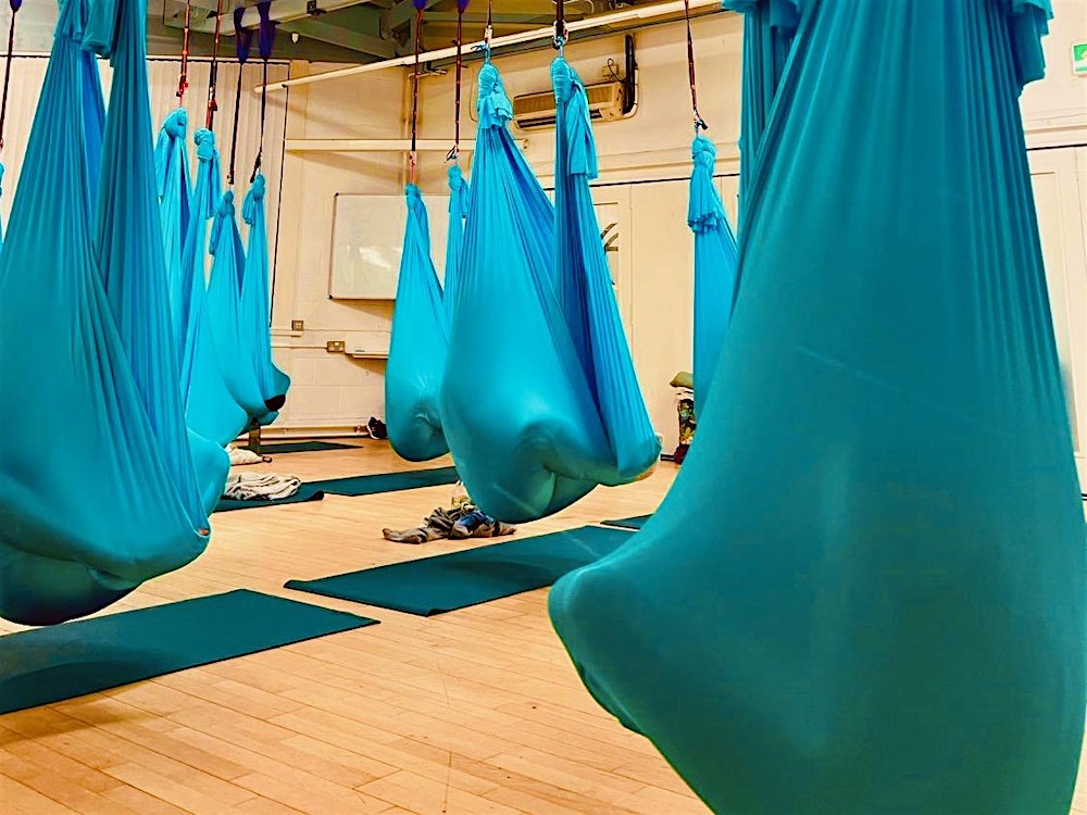 Aerial Sound Bath & Gentle Yin Yoga Flow: Edinburgh, 21st Feb 12.45-2.15pm