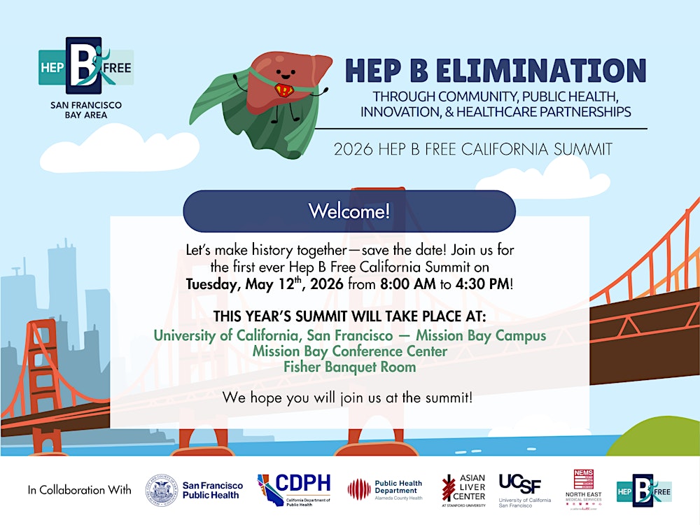 2026 Hep B Free California Summit: Hep B Elimination