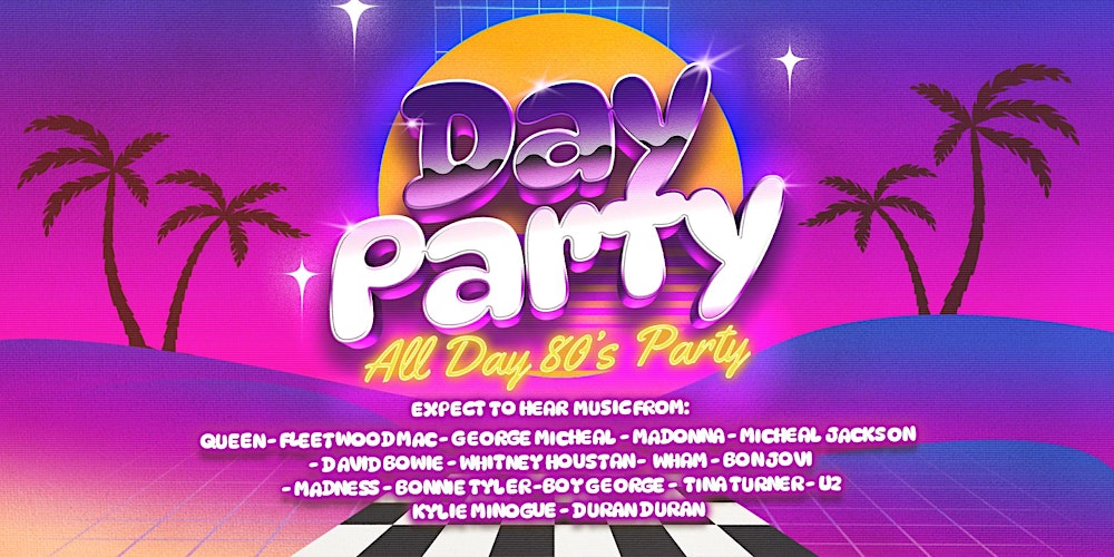 80s Day Party Comes to Glasgow!