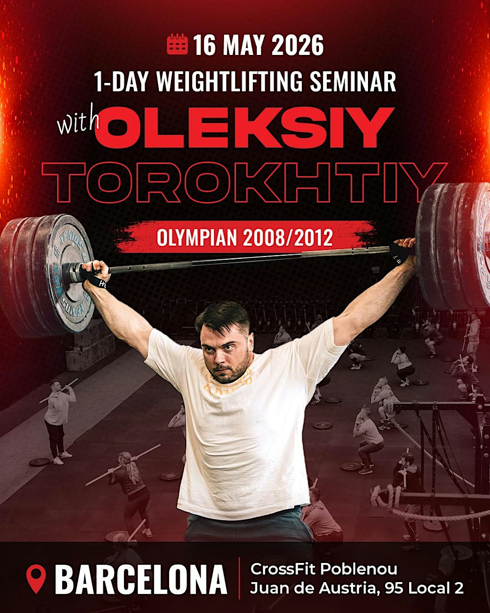 1-day Olympic Weightlifting Technique Workshop/ Spain (Barcelona)