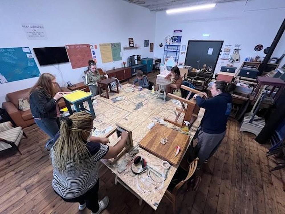 Furniture Upcycling and Painting for Neurodivergent Adults