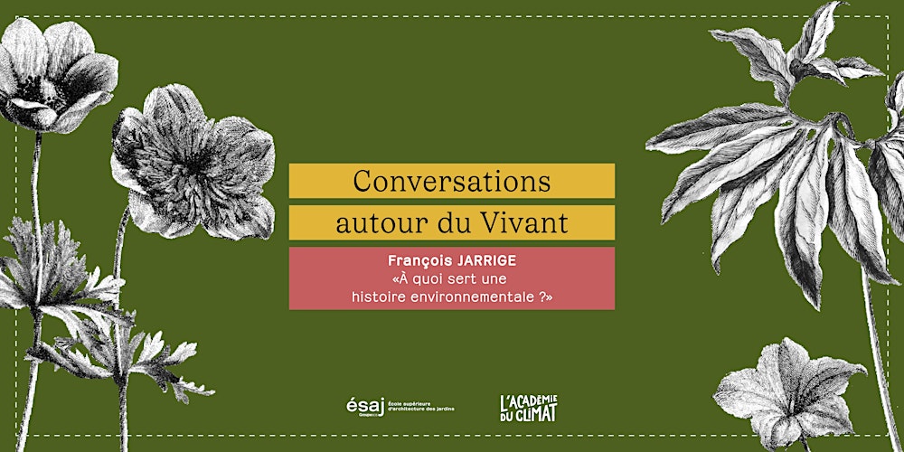 Conversation autour du Vivant avec Thierry Paquot et François Jarrige