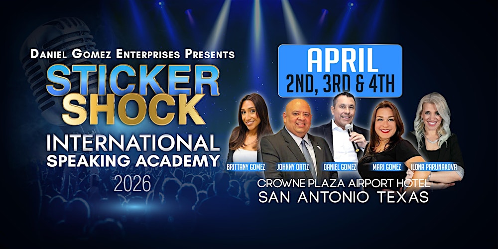 The Sticker Shock Elite Speaking Academy