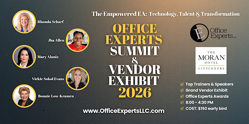 Office Experts Summit & Vendor Exhibit 2026
