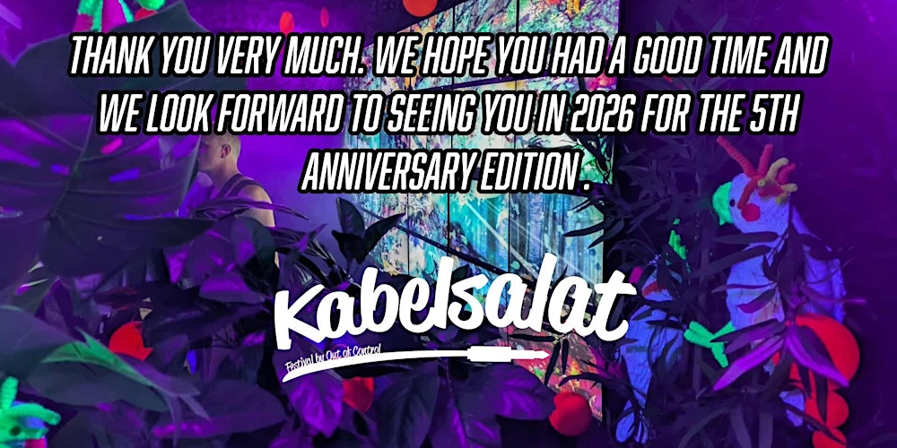 Kabelsalat Festival 2026