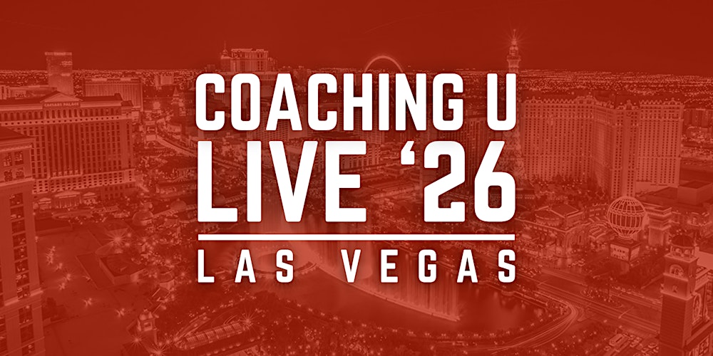 Coaching U Live 2026 - Las Vegas