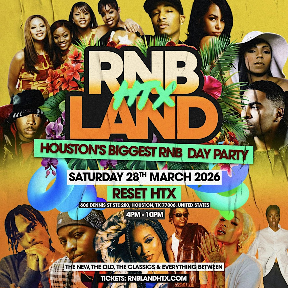 RNBLAND  - Houston's Biggest RnB Rooftop Day Party
