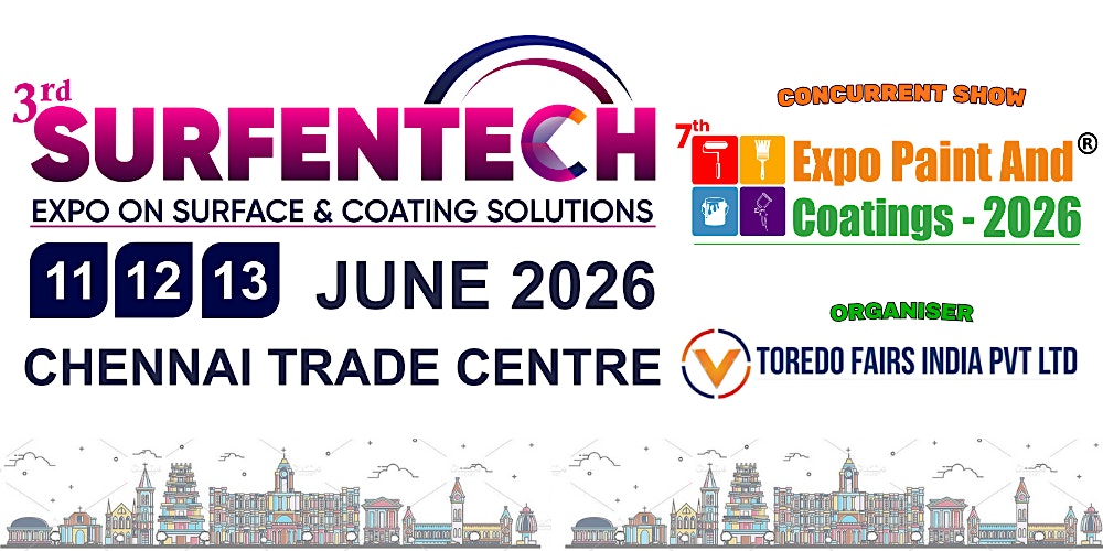 3rd Surfentech Expo Chennai 2026