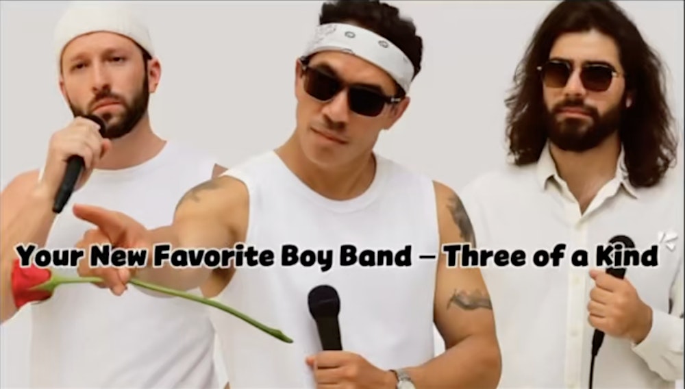 Boy Band Tribute w/ Three of a Kind Saturday Show, limited free tickets