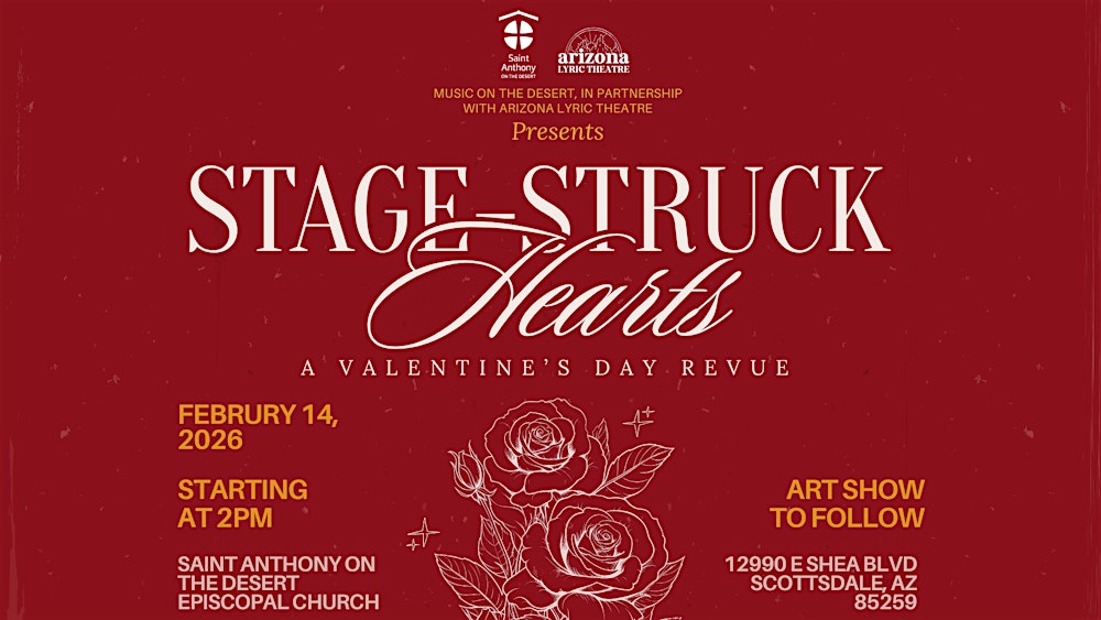 ❤️ Stage-Struck Hearts: A Valentine’s Day Revue