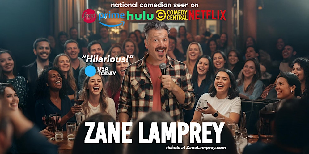 Comedian ZANE LAMPREY in Seattle, WA