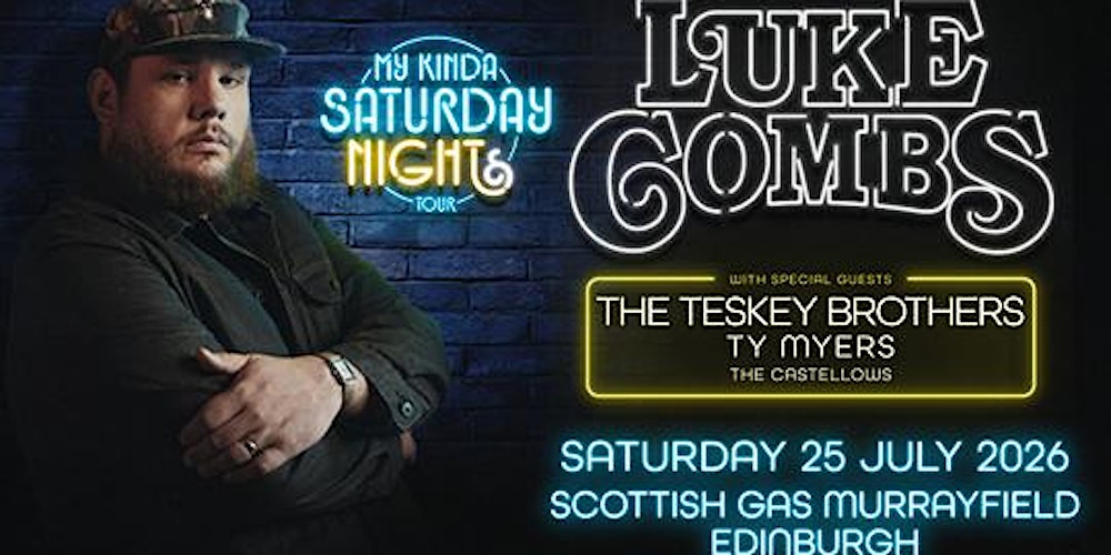 Luke Combs Concert Trip - Aberdeen To Edinburgh Murrayfield (Return Travel)