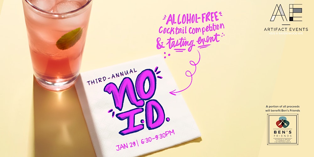 No I.D. Alcohol-Free Cocktail Competition & Tasting Event 2026