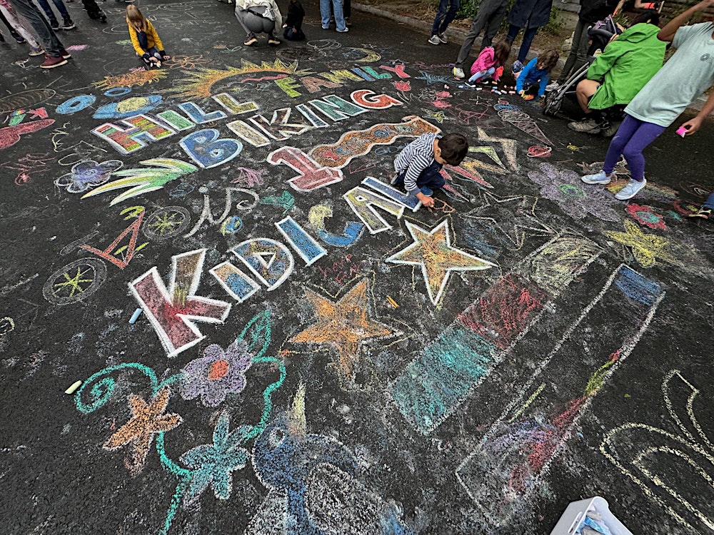 Hill Family Biking: Birthday Party Ride