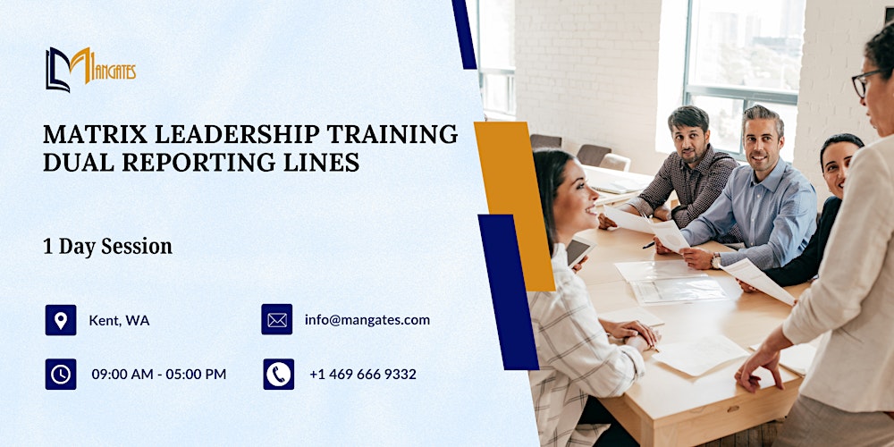Matrix Leadership Training: Dual Reporting Lines in 1 Day Session in Kent