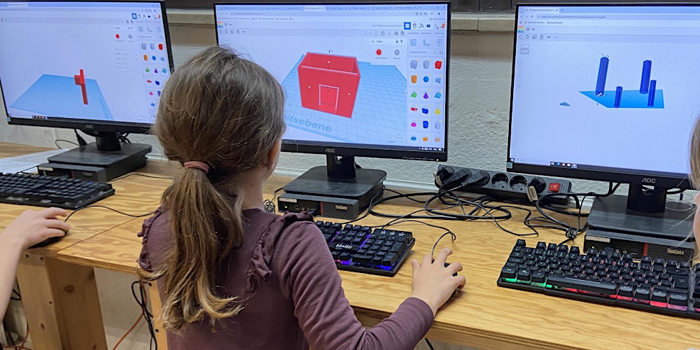 FabLabKids: 3D-Modellierung und 3D-Druck für Anfänger*innen