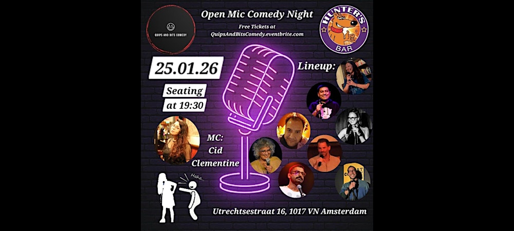 Hunter's Bar Open Mic Comedy