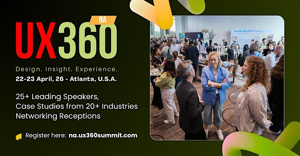 UX360 North America 2026 - The Global Stage for UX Research Excellence