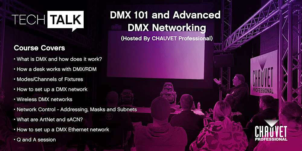 CHAUVET Professional DMX 101 and Advanced DMX Network