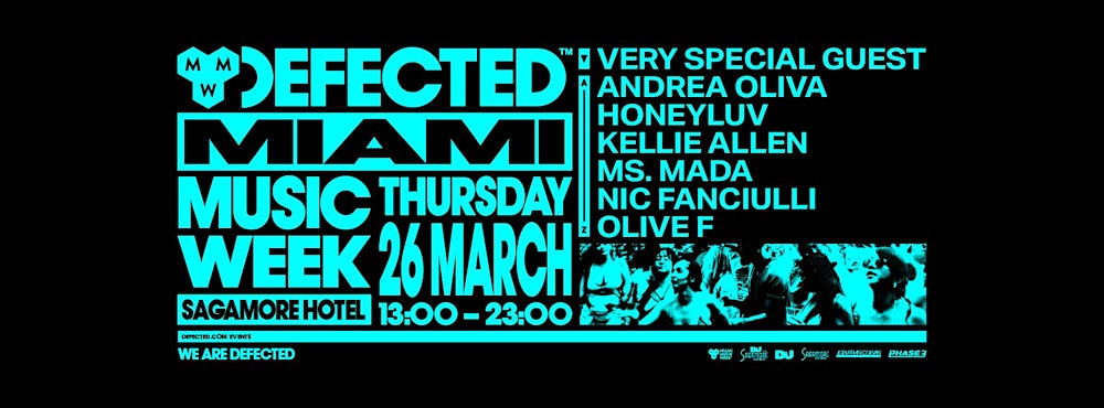 Sagamore Pool Party MMW 2026: Defected Miami