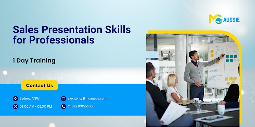 Sales Presentation Skills for Professionals – 1 Day Training in Sydney, NSW