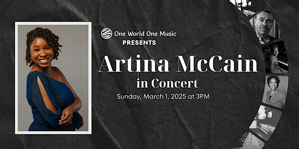 Celebrating Black History Month: Artina McCain in Concert