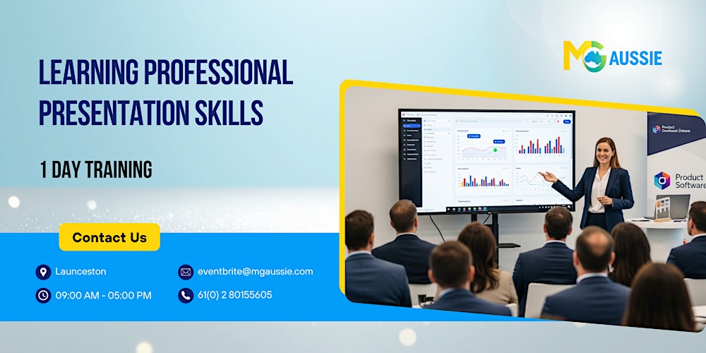 Learning Professional Presentation Skills – 1 Day Training in Launceston