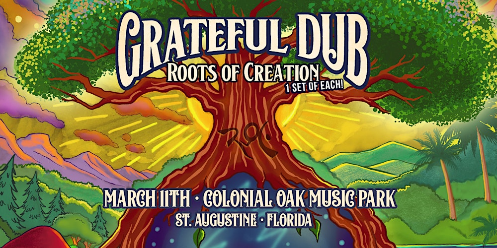 GRATEFUL DUB: A Reggae-infused tribute to the GRATEFUL DEAD  - ST AUGUSTINE