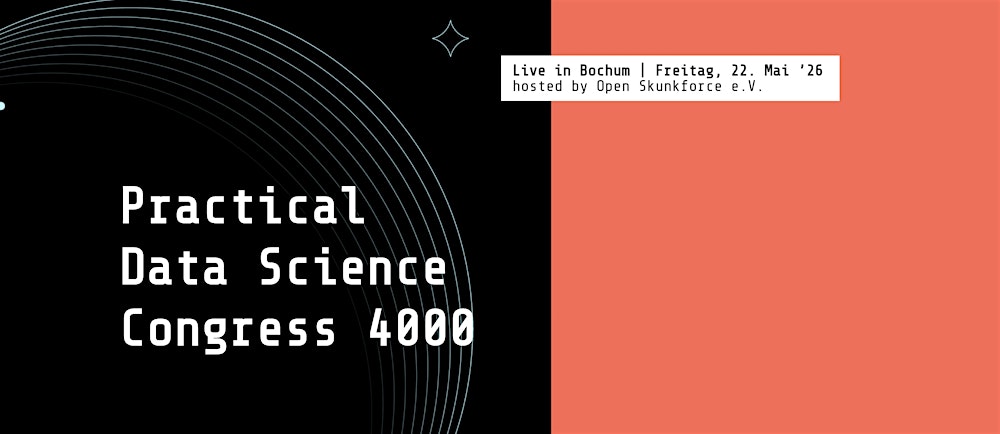 Practical Data Science Conference 4000 (PDSC4K)