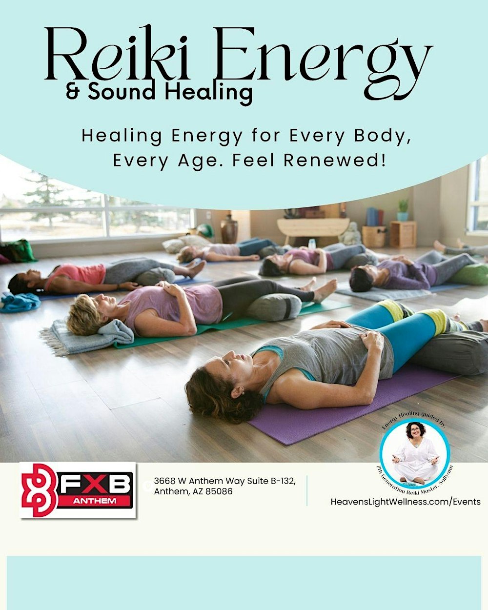 Group Reiki Energy and Sound Healing