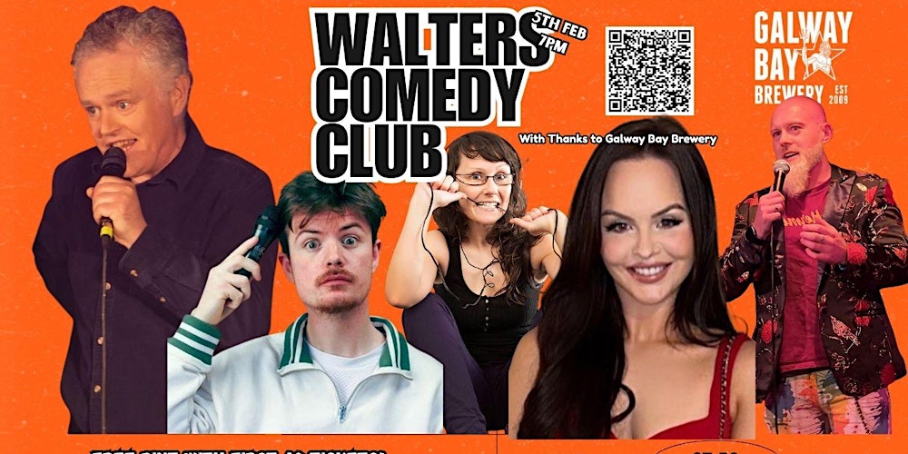 Walters Comedy Club presents PATRICK McDonnell and guests