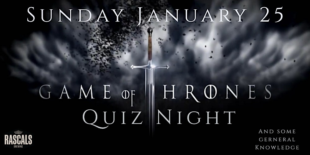 Game of Thrones - Quiz Night