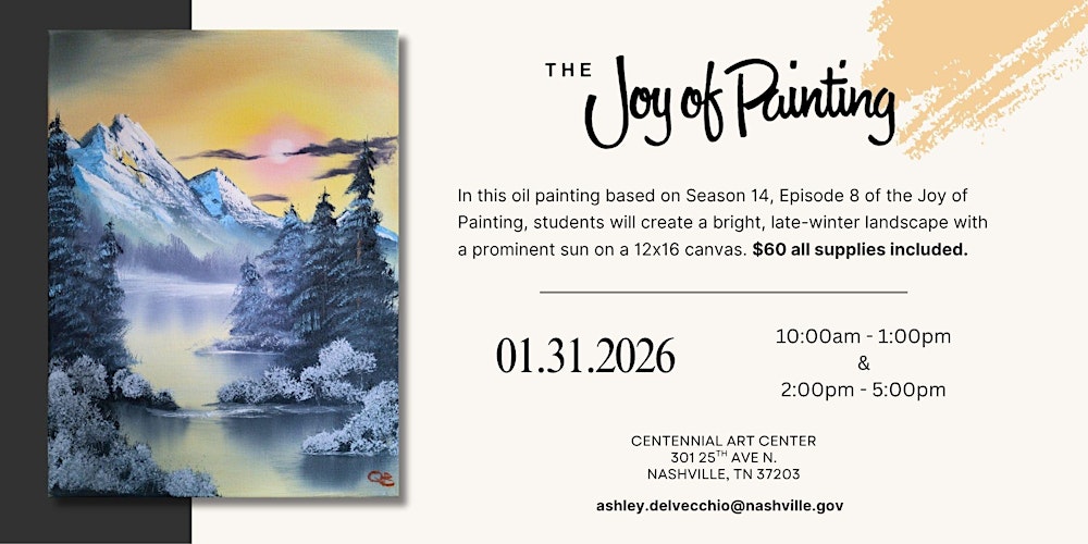 Bob Ross: On a Clear Day