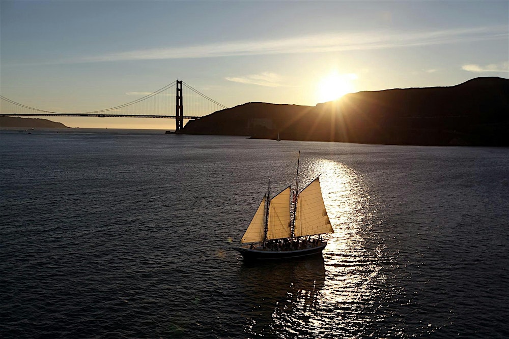 Valentine's Day Sunset Sail on SF Bay 2026 - Schooner Freda B