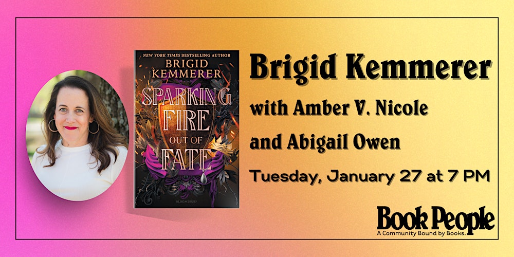 BookPeople Presents: Brigid Kemmerer - Sparking Fire out of Fate