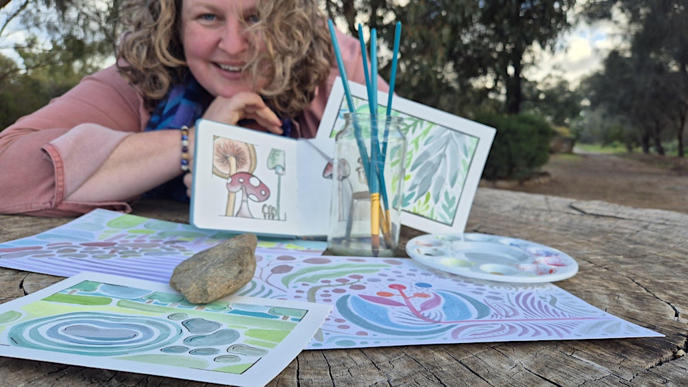 Watercolour Mindfulness @ Barossa Bush Gardens