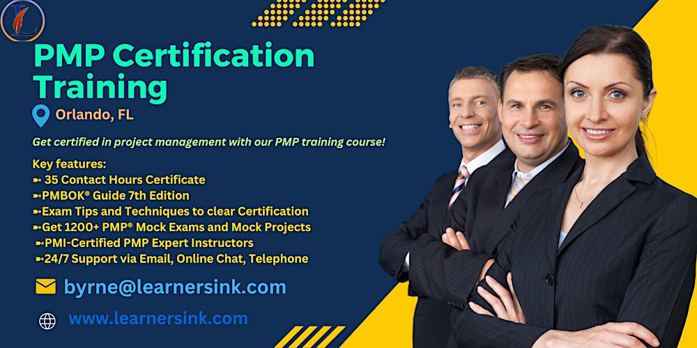 PMP Program In-Person Training In Orlando, FL