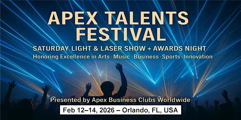 Saturday – The Apex Awards Gala Night in Orlando, FL, USA