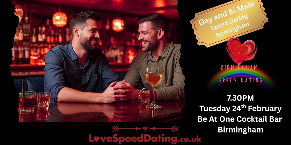 Gay Male Speed Dating Singles Night Birmingham Be At One