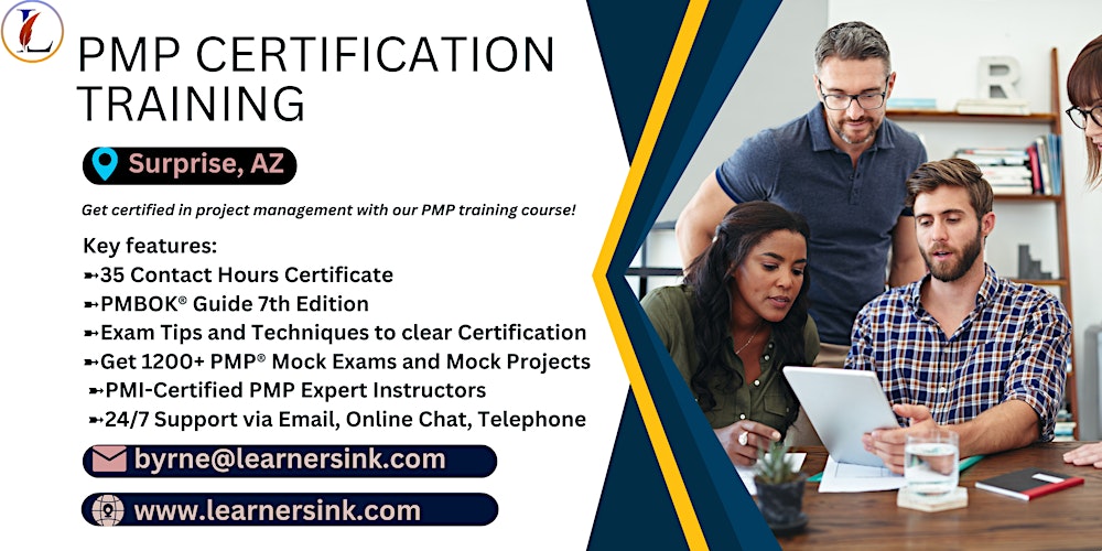 PMP Program In-Person Training In Surprise, AZ