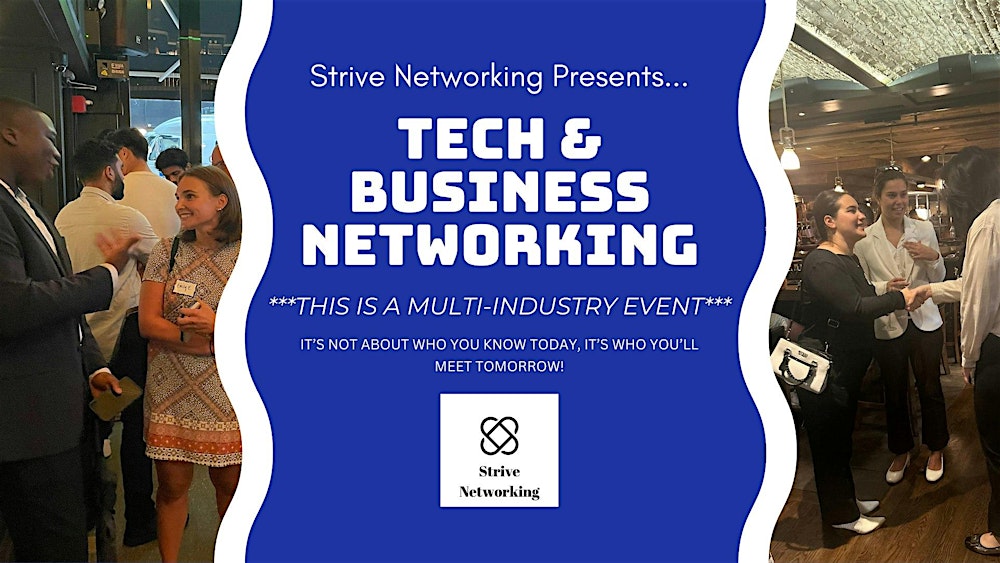 `Tech and Business Networking | Elevating Your Potential - Toronto
