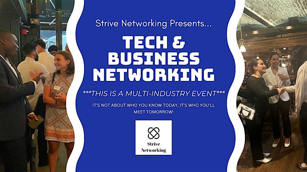 Tech and Business Networking | Elevating Your Potential - Boston