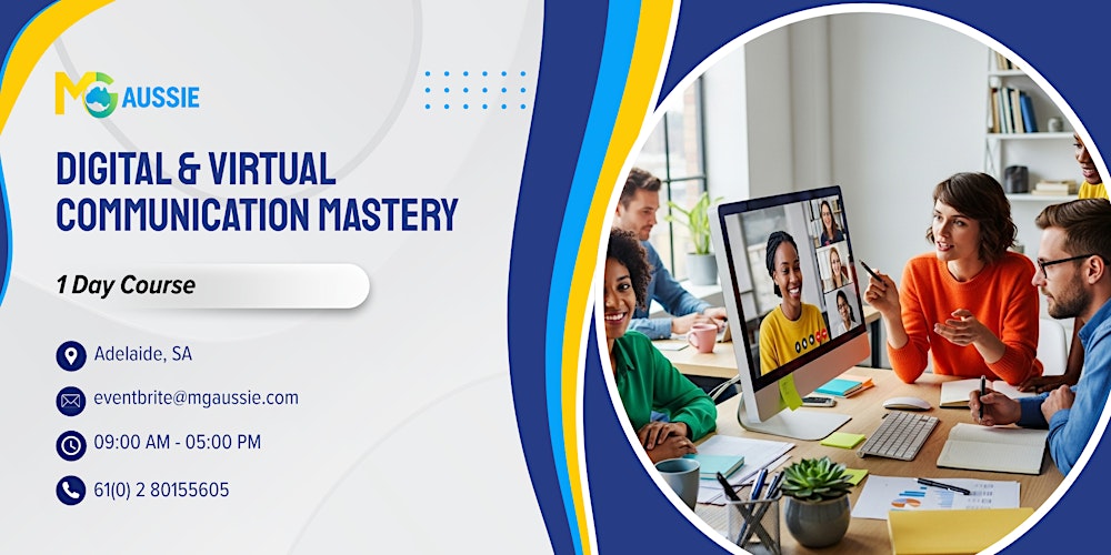 Digital & Virtual Communication Mastery – 1 Day Course in Adelaide