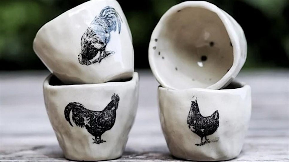 Coffee & Clay - Transfertechnik am Vormittag