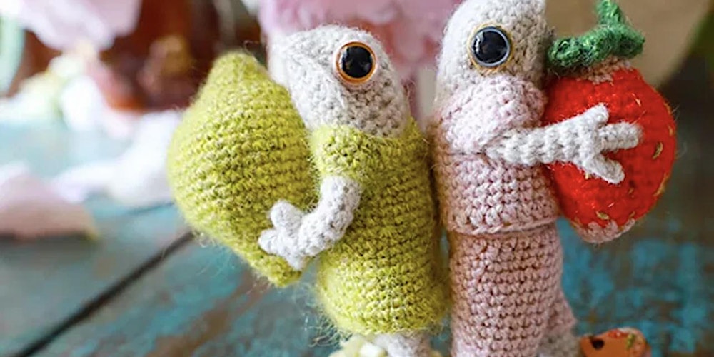 Dot Pebbles Crochet Frog Workshop