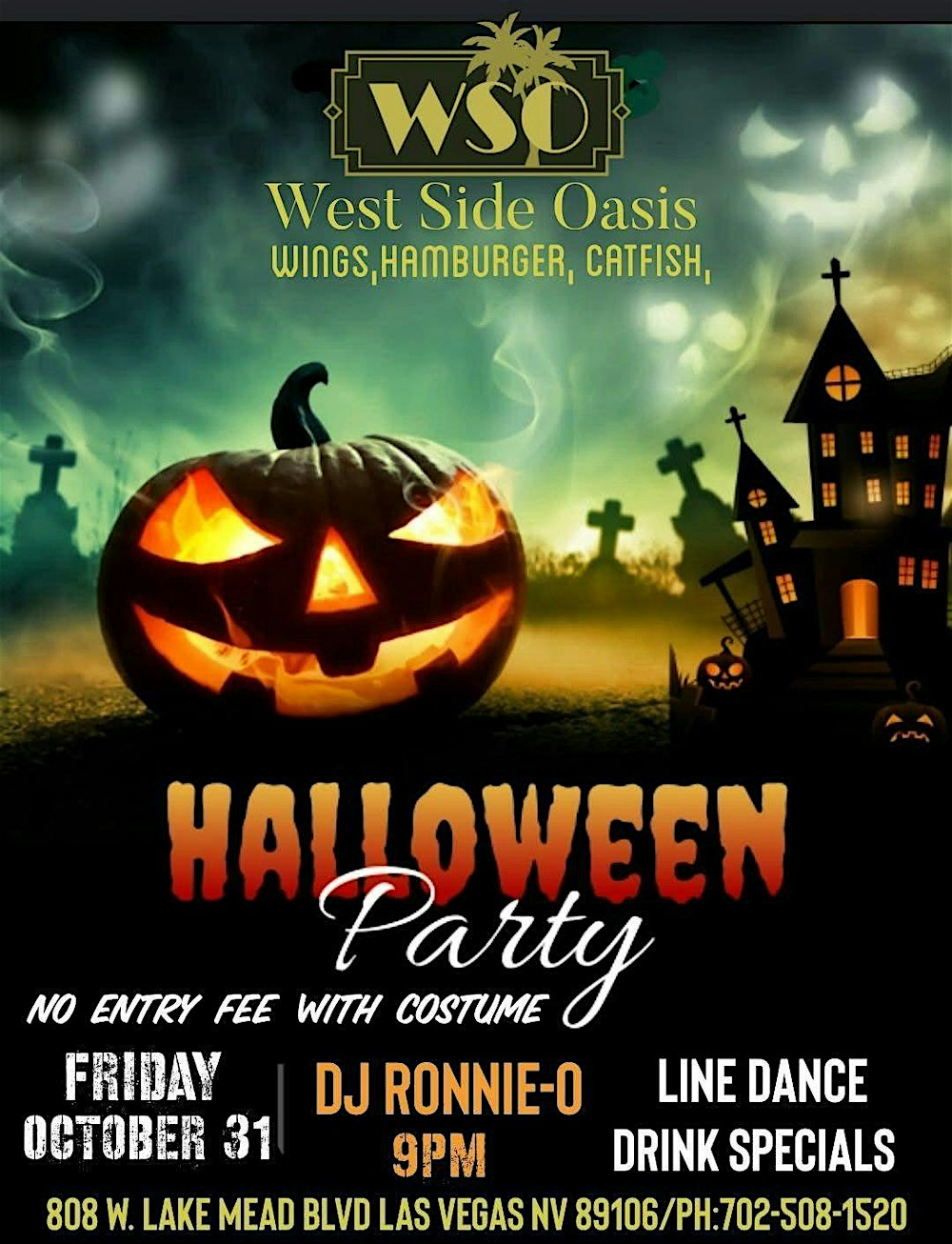 Halloween Party @ WSO!