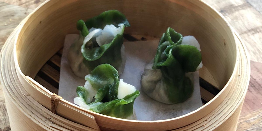 Make Dim Sum: BakChoy Dumplings,Steamed rice rolls & spring rolls w tea!