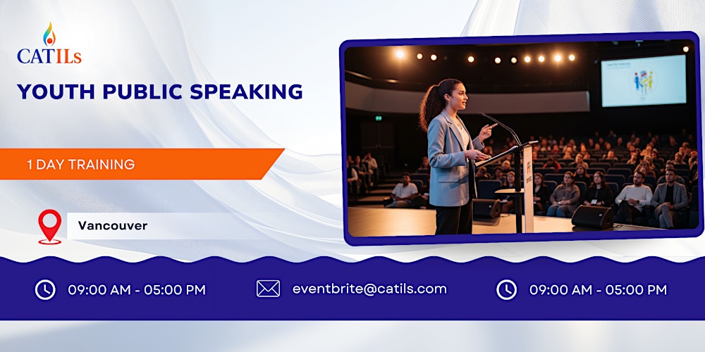 Youth Public Speaking: 1 Day Training in Vancouver